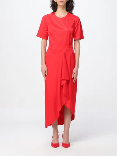 Moschino Ankle-length Razzle Dazzle Dress In Red