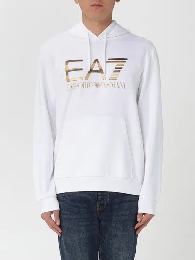Ea7 Sweatshirt  Men Color White In White