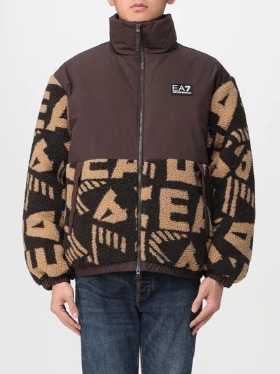 Ea7 Jacket  Men Color Brown In Brown