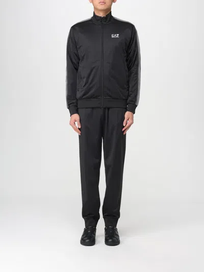 Ea7 Formal Clothes  Men Color Black In Black