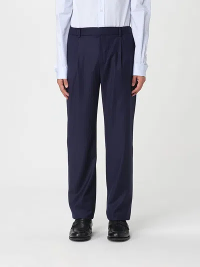 Agnona Pants  Men Color Blue In Blue