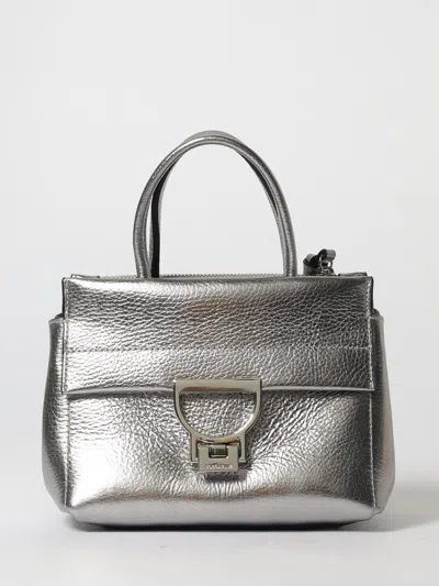 Coccinelle Mini Bag  Woman Color Steel In Gray
