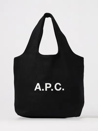 Apc A.p.c. Ninon Tote Bag In Blue