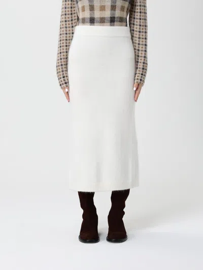Twinset Skirt  Woman Color White In White
