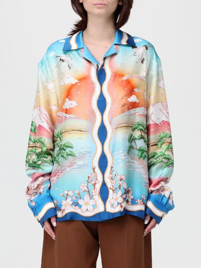 Casablanca Tennis Club Shirt In Multi