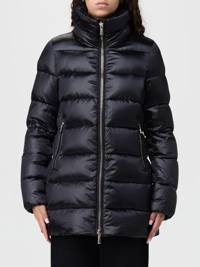 Moorer Natalia-hc Hooded Jacket In Black