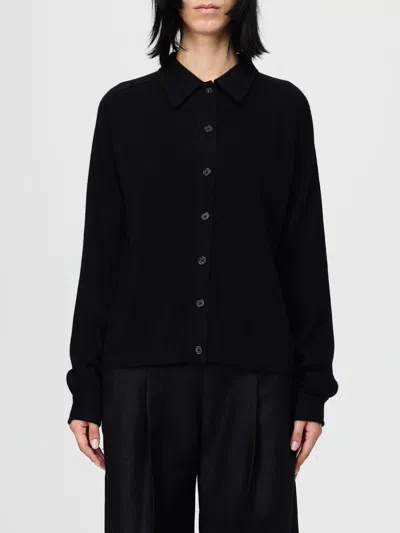 Totême Sweater Toteme Woman Color Black In Animal Print