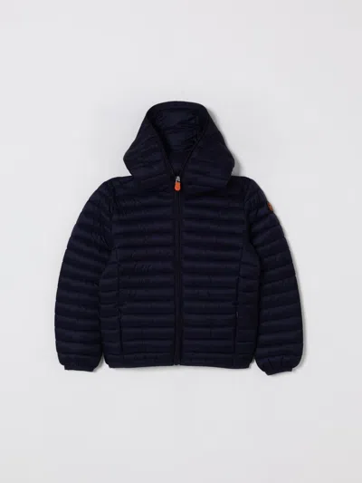 Save The Duck Jacket  Kids Color Navy In Black