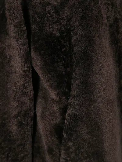 Desa Shearling Jacket In Brown