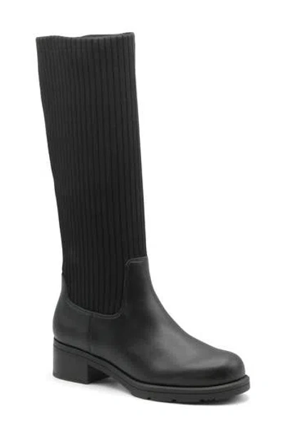 Adrienne Vittadini Dally Tall Boot In Black