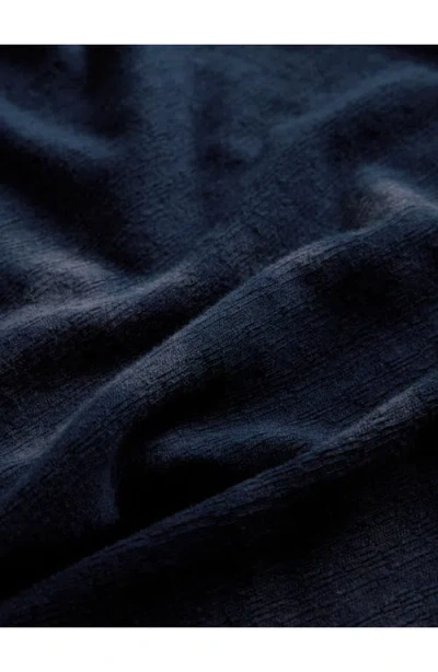 John Varvatos Bristols Long Sleeve Pima Cotton T-shirt In Blue