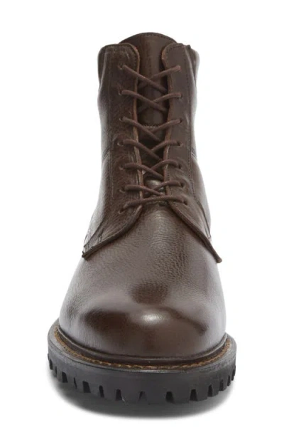 Allen Edmonds Algonquin Lugged Chelsea Boot In Brown