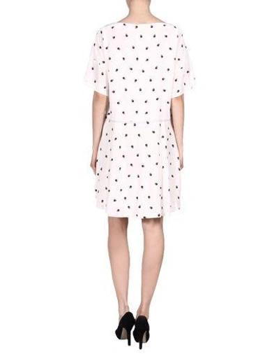 Shop Band Of Outsiders Short Dresses In Ivory