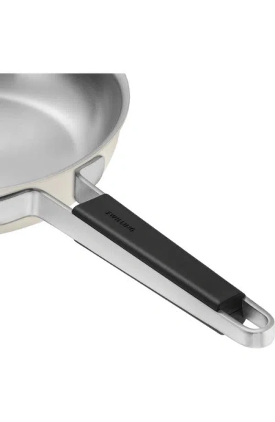 Zwilling Pure Stainless Steel 9.5" Fry Pan In White