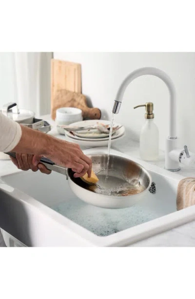 Zwilling Pure Stainless Steel 9.5" Fry Pan In White