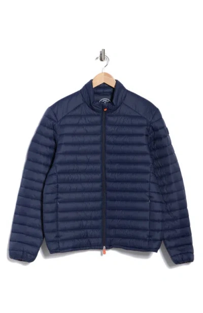 Save The Duck Francesco Packable Jacket In Blue
