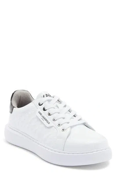 Karl Lagerfeld Paris Karl Profile Low Top Sneaker In Animal Print