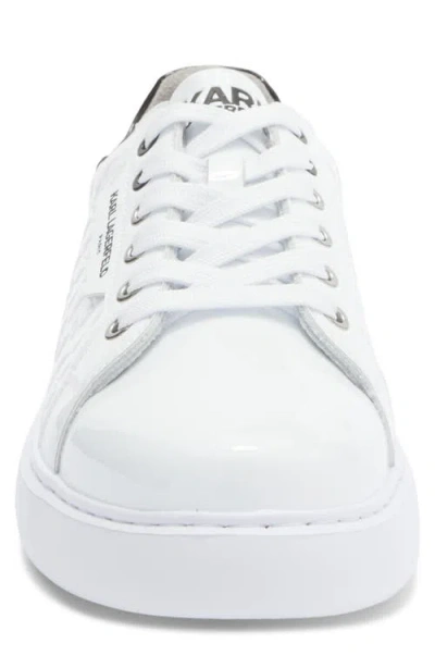Karl Lagerfeld Paris Karl Profile Low Top Sneaker In Animal Print