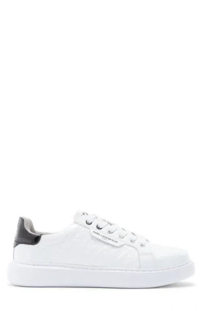 Karl Lagerfeld Paris Karl Profile Low Top Sneaker In Animal Print