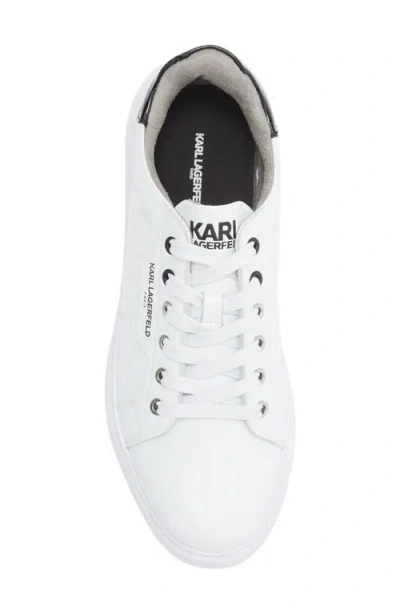 Karl Lagerfeld Paris Karl Profile Low Top Sneaker In Animal Print