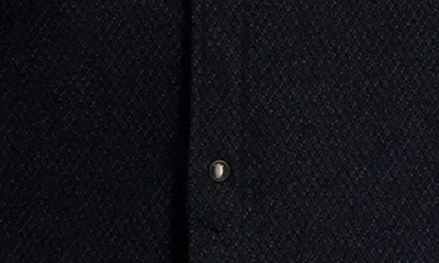 Karl Lagerfeld Paris Plaid Ponte Shirtjacket In Blue