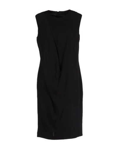 Calvin Klein Collection Short Dress In Black