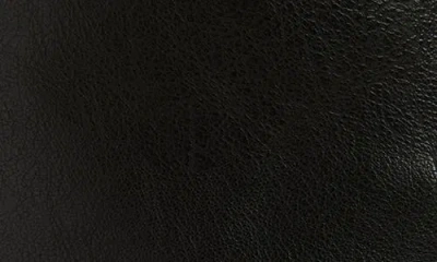 Nordstrom Faux Leather Bucket Hat In Black