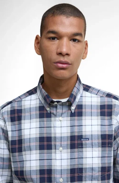 Barbour Wetheram Tailored Fit Button-down Shirt In White