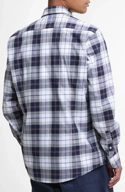 Barbour Wetheram Tailored Fit Button-down Shirt In White