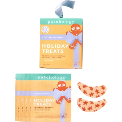 Patchology Holiday Treats Limited Edition Gingerbread Inspired No Slip Eye Patches In Yellow