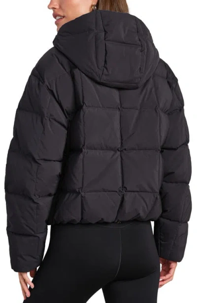 Rhone Powder 650 Fill Power Down Puffer Jacket In Black