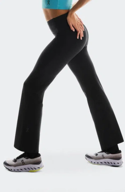 On Studio Flared Tights In Black