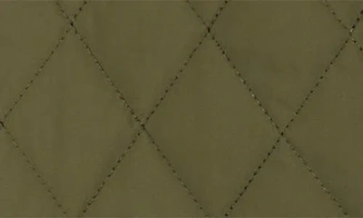 Brooks Brothers Kids' Water Repellent Diamond Quilted Jacket In Green