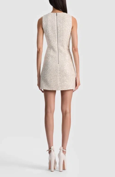 Alice And Olivia Alice + Olivia Cade Mini Dress In White