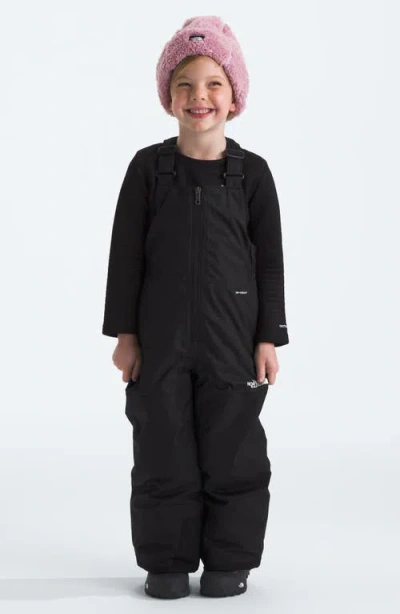 The North Face Kids' Freedom Insulated Waterproof Snow Bibs In Black