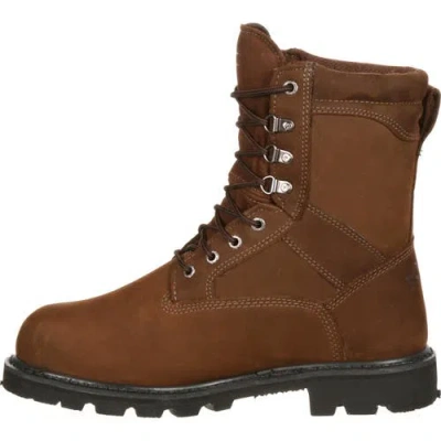 Rocky Waterproof Steel Toe  600g Work Boot In Brown
