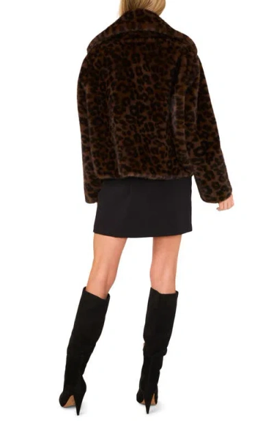 Ted Baker Aryanal Cropped Faux Fur Coat In Brown