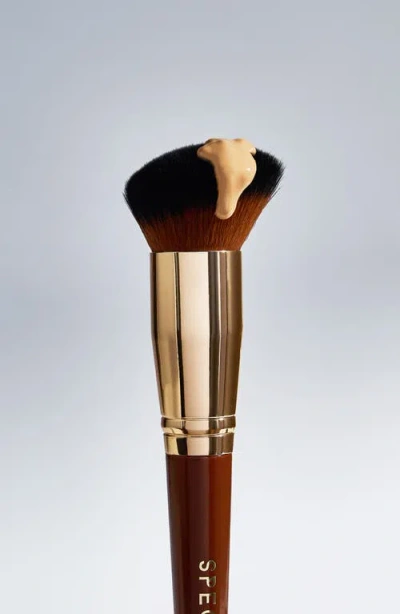 Spectrum Pantherine Angled Buffing Foundation Brush In Brown