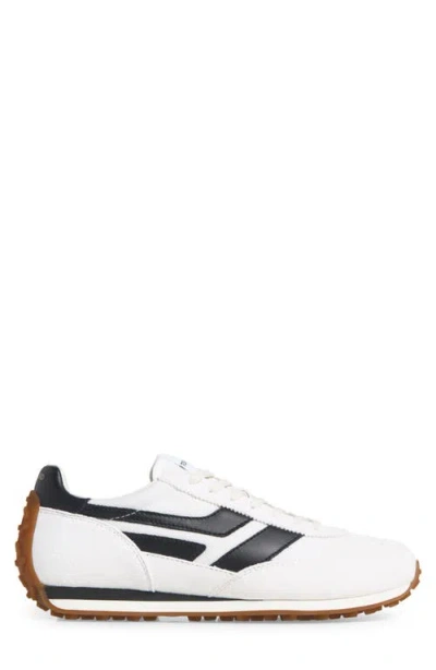 Tom Ford Low-profile White Sneakers With Black Leather Accents