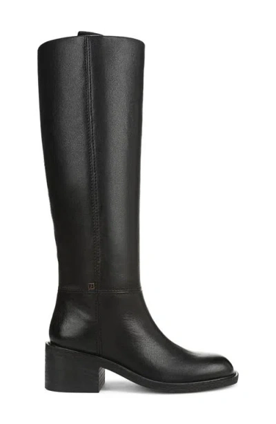 Franco Sarto Women's Niva Wide Calf Round Toe Zip Tall Boots In Black
