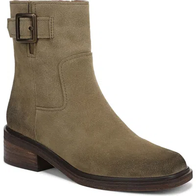 Franco Sarto Women's Gillian Round Toe Zip Short Boots In Green