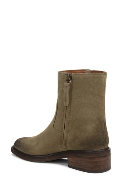 Franco Sarto Women's Gillian Round Toe Zip Short Boots In Green