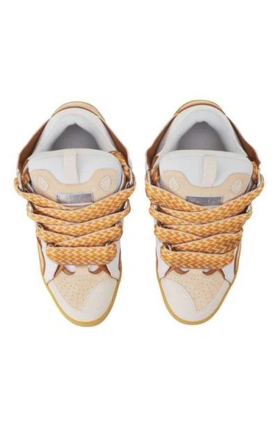 Lanvin Chunky Sole Cut-out Sneakers In Multi