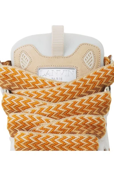 Lanvin Chunky Sole Cut-out Sneakers In Multi