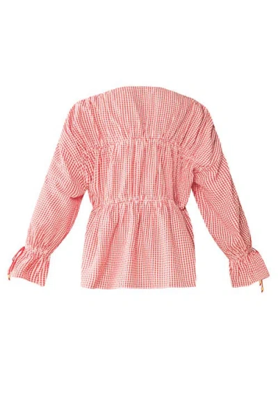 Eddy Isle Top X Rainey Collaboration In Red