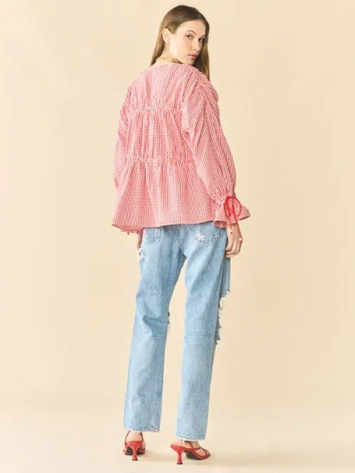 Eddy Isle Top X Rainey Collaboration In Red