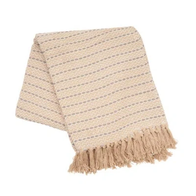 C & F Home C&f Home Mini Chevron Throw Blanket Collection In Brown