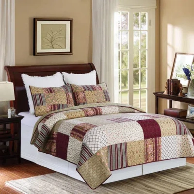 C & F Home C&f Home Arlo Cotton Quilt Set In Multi