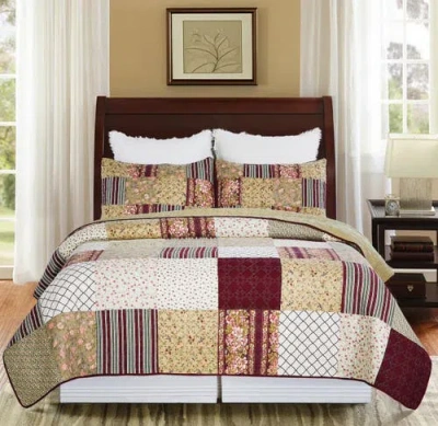 C & F Home C&f Home Arlo Cotton Quilt Set In Multi