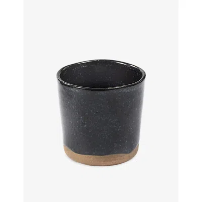Serax La Nouvelle Merci Stoneware Cup Dark Blue In Blue